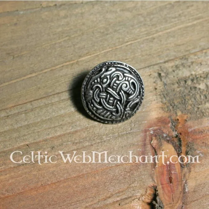 Rundgürtelbeschlag Hordaland Versilbert 1 Rundgürtelbeschlag Hordaland Versilbert