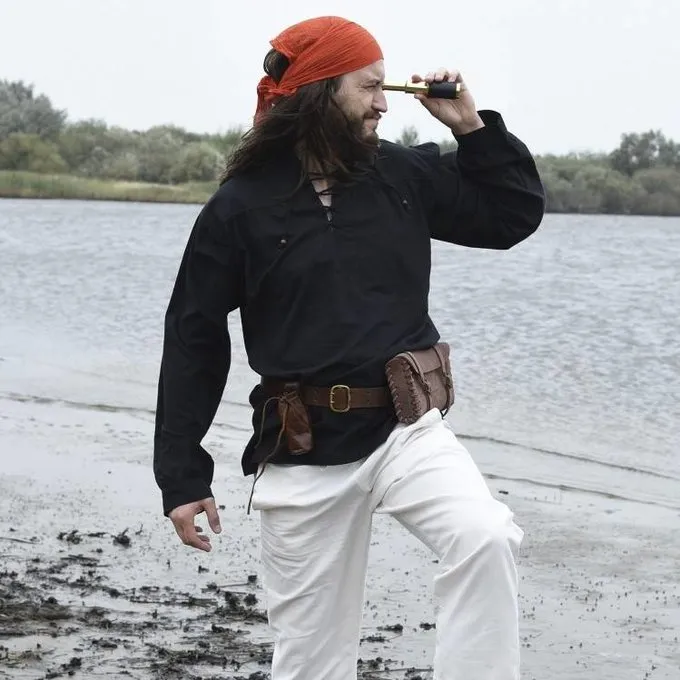 Shirt Francis, Schwarz 3 Shirt Francis, Schwarz – Bild 3