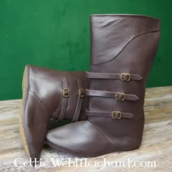 Ulfberth Stiefel Mit Riemen 7 Ulfberth Stiefel Mit Riemen -Mittelalter Mode Geschaft stiefel mit riemen 2