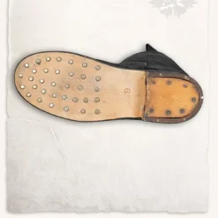 Mytholon Stiefel Mit Shoenails Laurenz Schwarz -Mittelalter Mode Geschaft stiefel mit shoenails laurenz schwarz 4