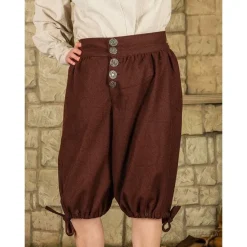 Mytholon Tilly Renaissance Hosen Wolle, Braun