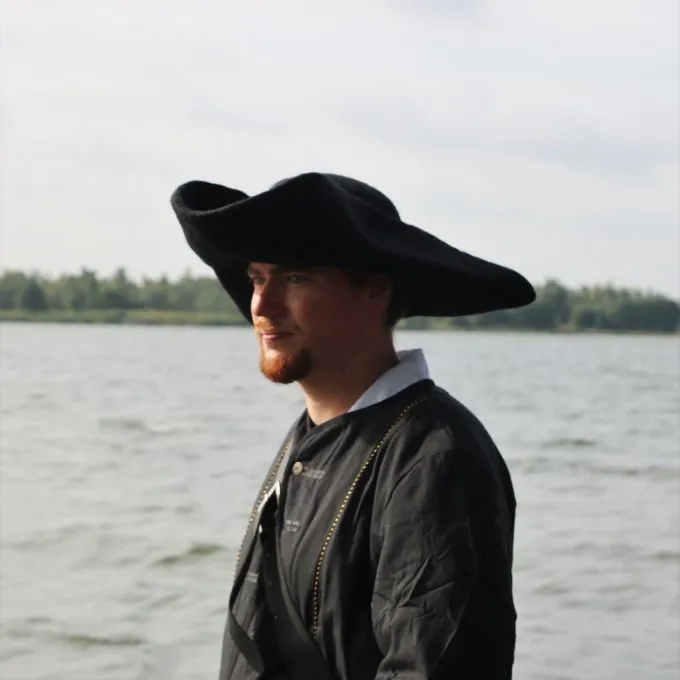 Leonardo Carbone Tricorn Charles, Schwarz 6 Leonardo Carbone Tricorn Charles, Schwarz – Bild 6