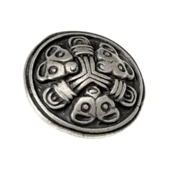 Viking Gürtelbeschlag Borre Satz Von 5 Stück, Versilbert