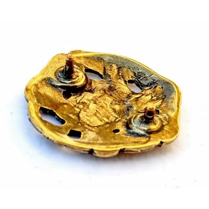 Viking Midgard Snake Einpassen, Messing 2 Viking Midgard Snake Einpassen, Messing – Bild 2