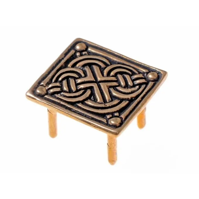 Viking Riemengarnitur Mit Knotenmotiv, Birka 1 Viking Riemengarnitur Mit Knotenmotiv, Birka