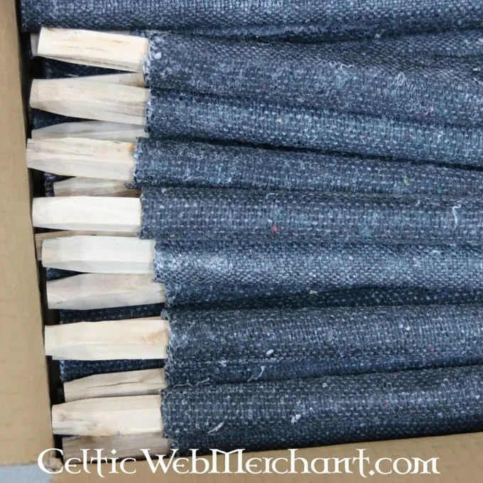 Wachsfackel 90 Min. Brenndauer, Set Von 100 Stück 6 Wachsfackel 90 Min. Brenndauer, Set Von 100 Stück – Bild 6