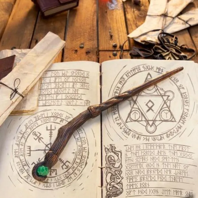 Epic Armoury Wand, Druide, Braun 2 Epic Armoury Wand, Druide, Braun – Bild 2