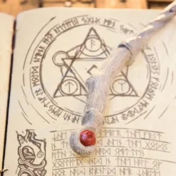 Epic Armoury Wand Druide, Weiß -Mittelalter Mode Geschaft wand druide weiss 2