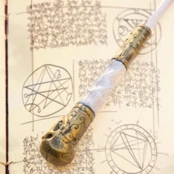 Epic Armoury Wand Necronomicon, Weiß -Mittelalter Mode Geschaft wand necronomicon weiss 2