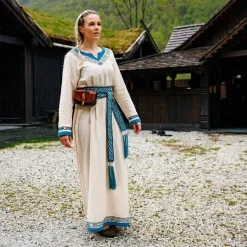 Leonardo Carbone Wikingergürtel Elina, Blau 5 Leonardo Carbone Wikingergürtel Elina, Blau -Mittelalter Mode Geschaft wikingerguertel elina blau 2