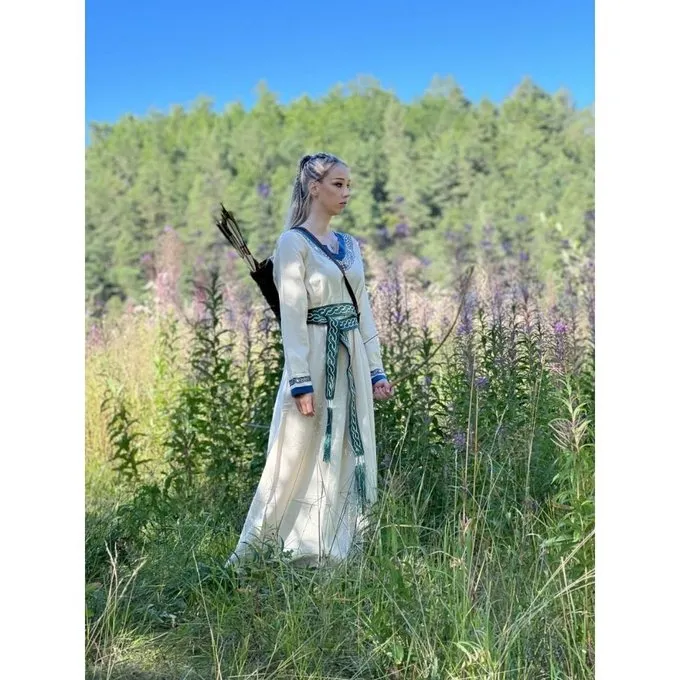 Leonardo Carbone Wikingergürtel Elina, Grün 2 Leonardo Carbone Wikingergürtel Elina, Grün – Bild 2