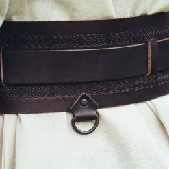 Leonardo Carbone Wikingergürtel Sigrid, Dunkelbraun -Mittelalter Mode Geschaft wikingerguertel sigrid dunkelbraun 4