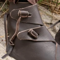 Epic Armoury Wikingerschuhe Jorvik Mit Gummisohle, Braun -Mittelalter Mode Geschaft wikingerschuhe jorvik mit gummisohle braun 2