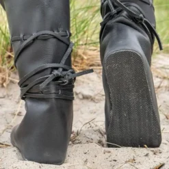 Epic Armoury Wikingerstiefel Rolf, Schwarz 7 Epic Armoury Wikingerstiefel Rolf, Schwarz -Mittelalter Mode Geschaft wikingerstiefel rolf schwarz 2