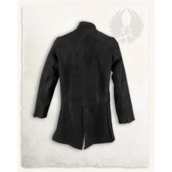 Mytholon Wildlederjacke Aus Dem 17. Jahrhundert, Schwarz (Buffcoat) -Mittelalter Mode Geschaft wildlederjacke aus dem 17 jahrhundert schwarz buff 2