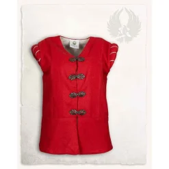Mytholon Woll Renaissance Doublet Geoffrey, Rot