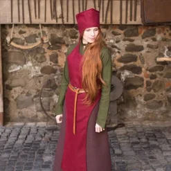 Halloween-Werbegeschäft -Mittelalter Mode Geschaft zauberhut adis rot 1