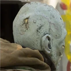 Epic Armoury Zombie Maske Grau -Mittelalter Mode Geschaft zombie maske grau 2