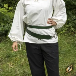 Epic Armoury Zweiteiliger Schwertgürtel, Grün