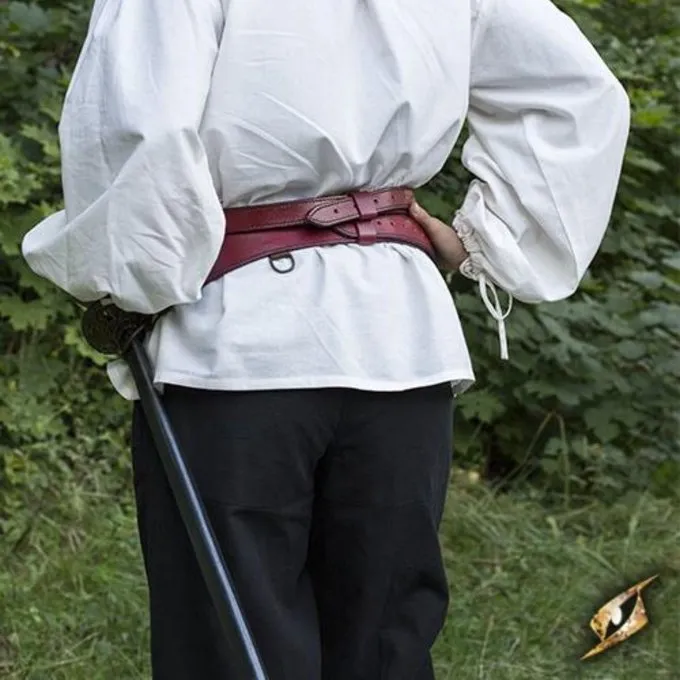 Epic Armoury Zweiteiliger Schwertgürtel, Rot 2 Epic Armoury Zweiteiliger Schwertgürtel, Rot – Bild 2