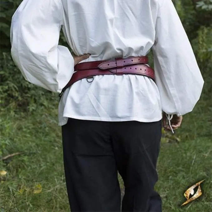 Epic Armoury Zweiteiliger Schwertgürtel, Rot 3 Epic Armoury Zweiteiliger Schwertgürtel, Rot – Bild 3