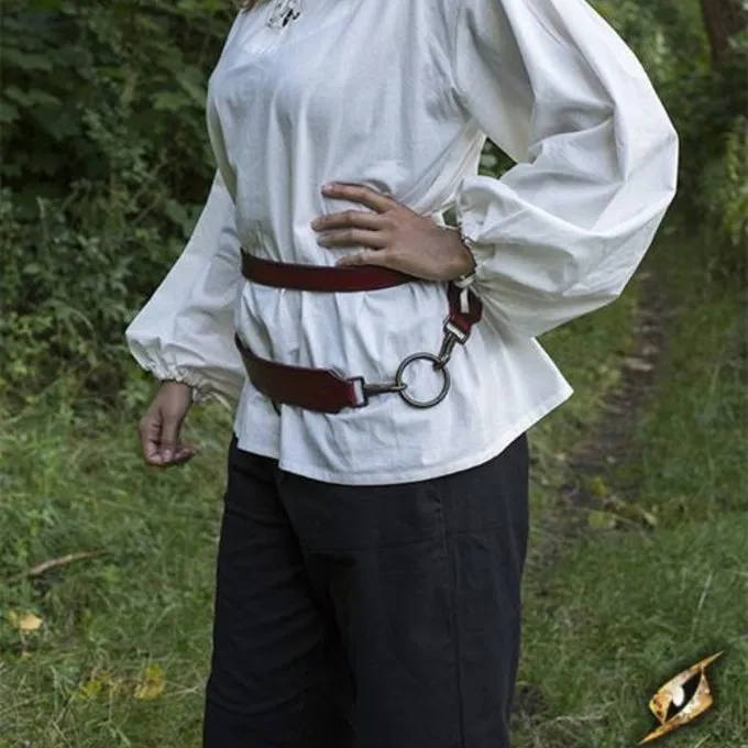 Epic Armoury Zweiteiliger Schwertgürtel, Rot 4 Epic Armoury Zweiteiliger Schwertgürtel, Rot – Bild 4